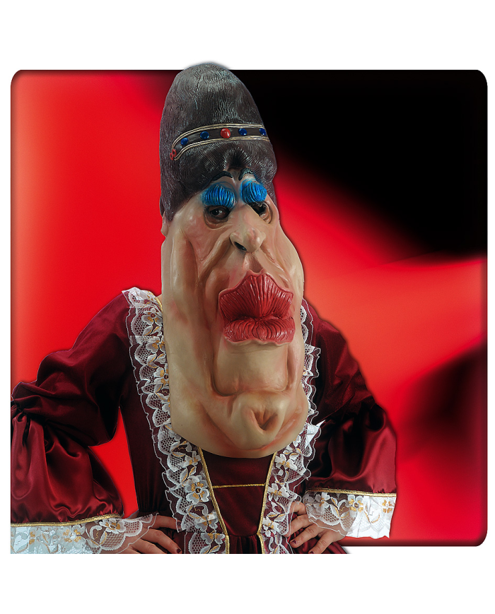 MASCHERA GIGANTE MOIRA IN FINGOMMA H.CM. 70